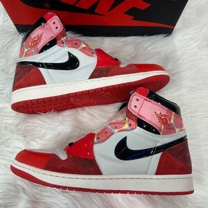 🔥 JORDAN 1 RETRO HIGH OG (Spider Man Across the Spider Verse | VNDS | Size 12M